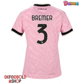 Juventus Gleison Bremer #3 Udebanetrøje Dame 2026-27 Kort ærmer